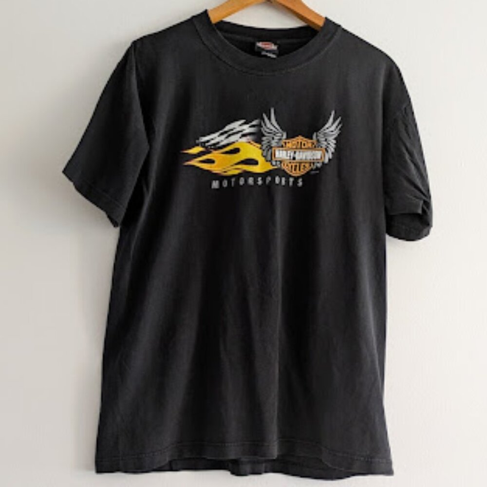 Vintage Harley-Davidson Black T-Shirt Size L